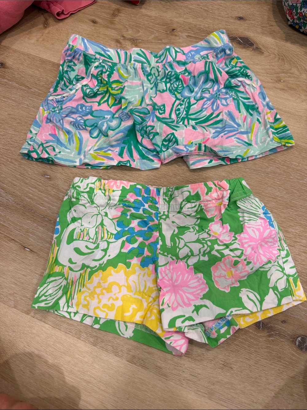 Lilly Pulitzer size 6 girls shorts - 2 pair